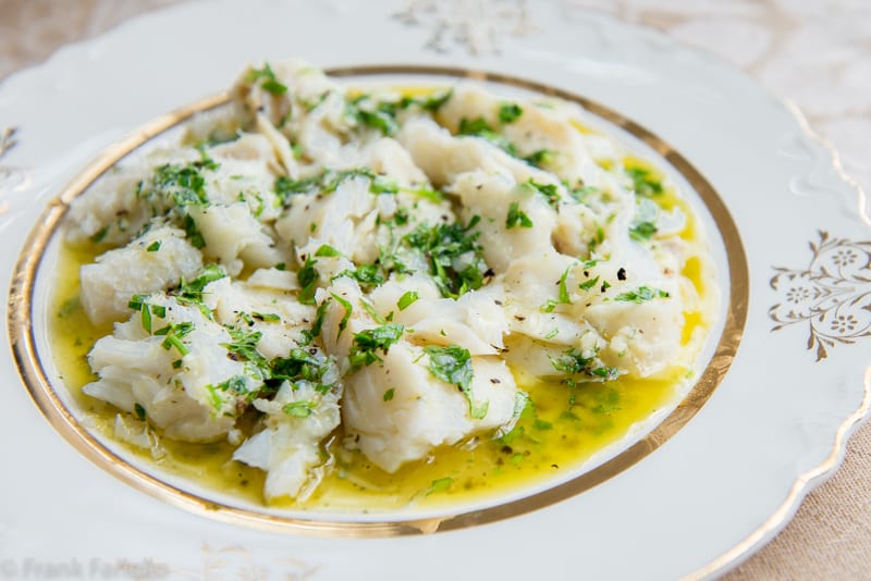 Traditional Baccalà (Salt Cod) Dish