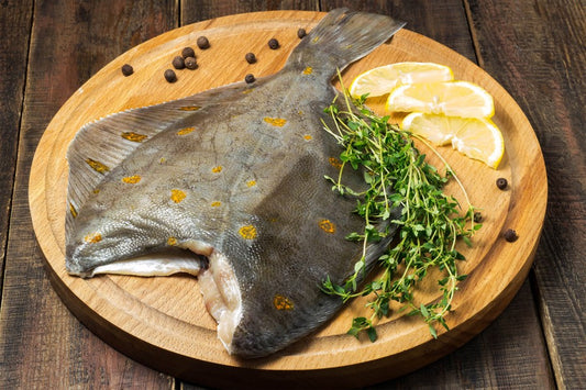 Fresh Plaice On A Plate - JustCaught.co.uk