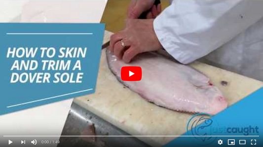 How to skin and trim a dover sole